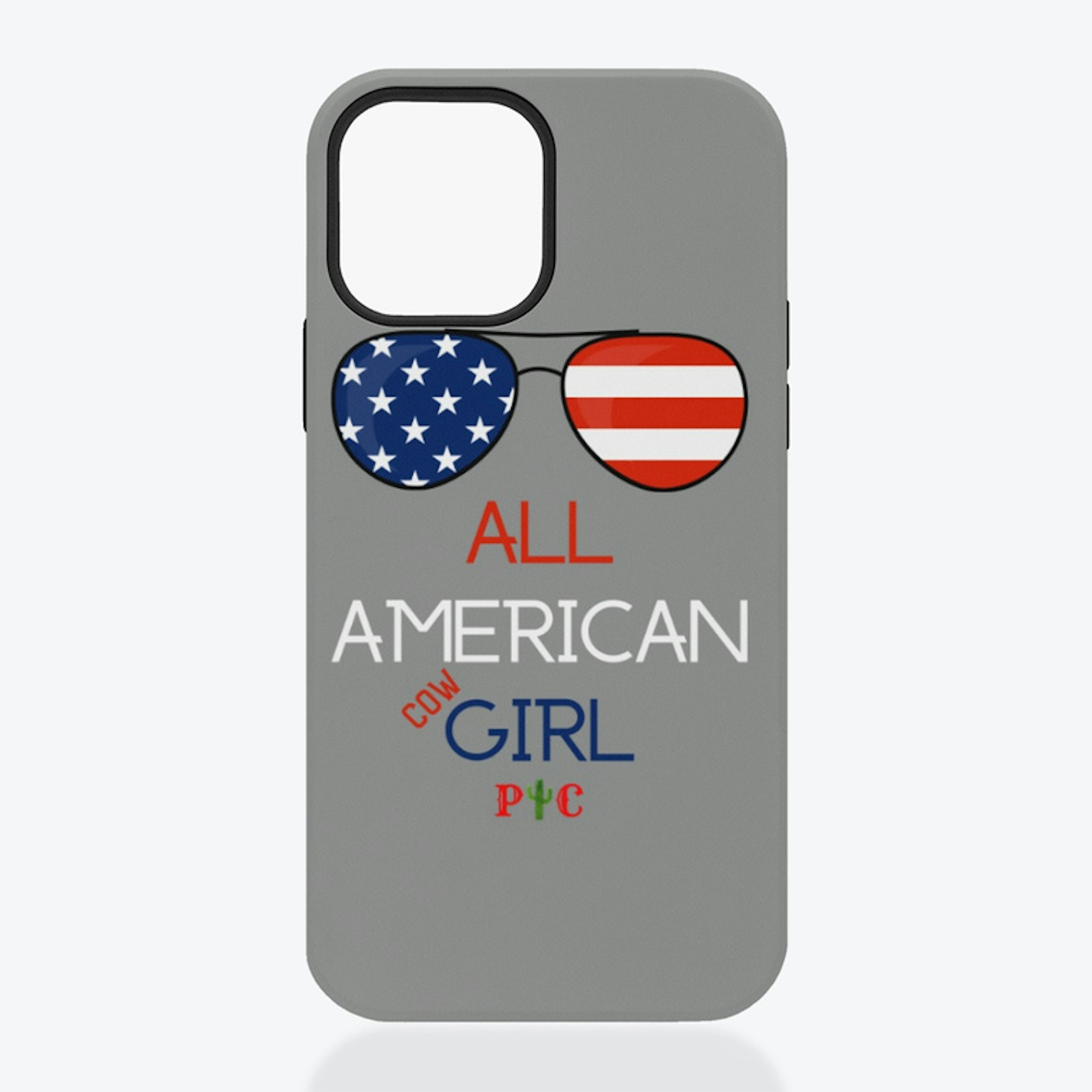 American Cowgirl iPhone Case