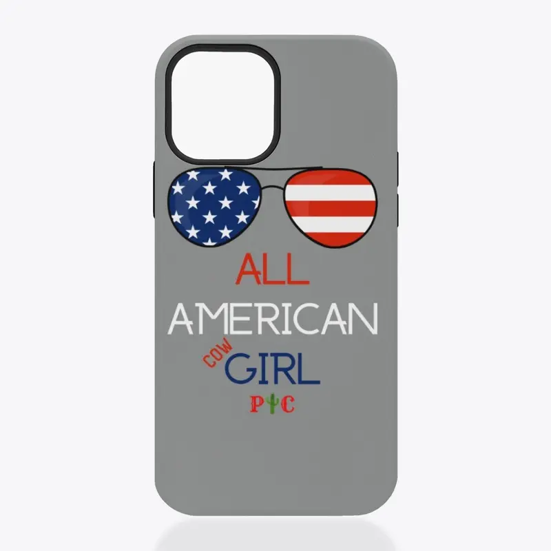 American Cowgirl iPhone Case