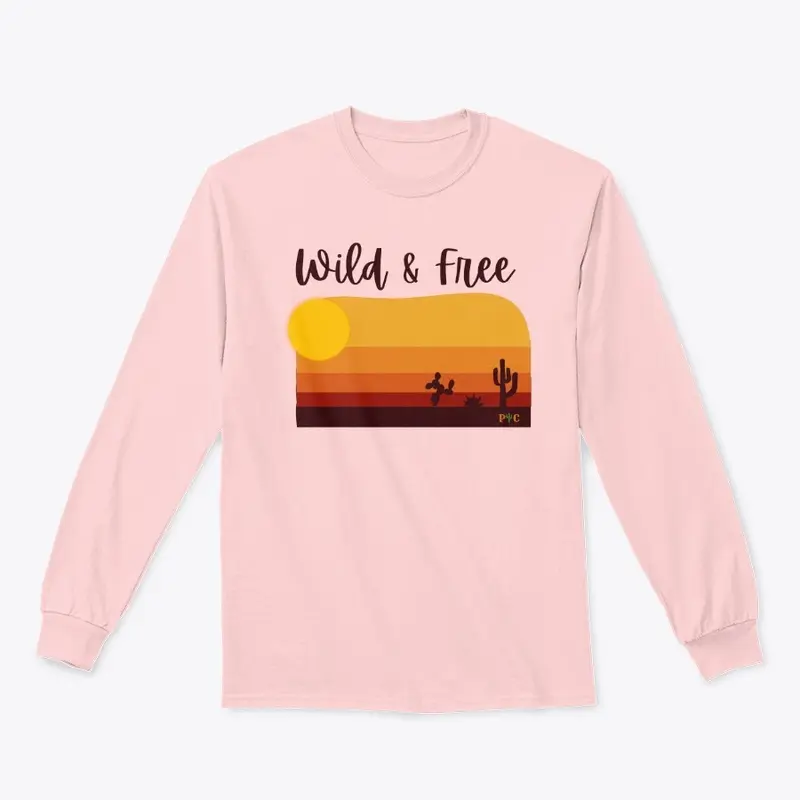 Wild & Free Long Sleeve Tee