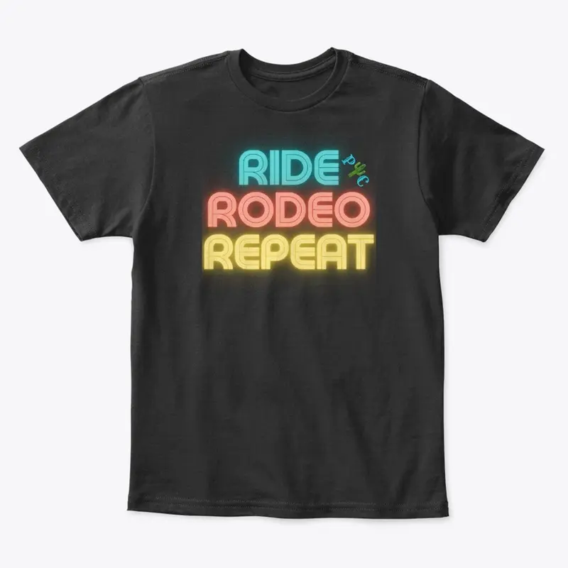 Kids Ride Rodeo Repeat Tee