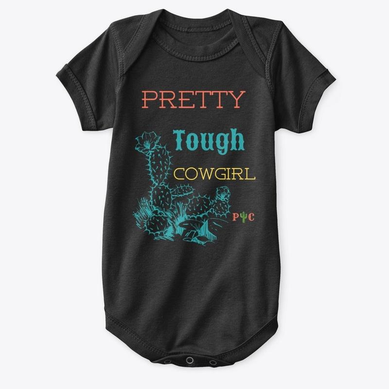 Pretty Tough Cowgirl Onesie