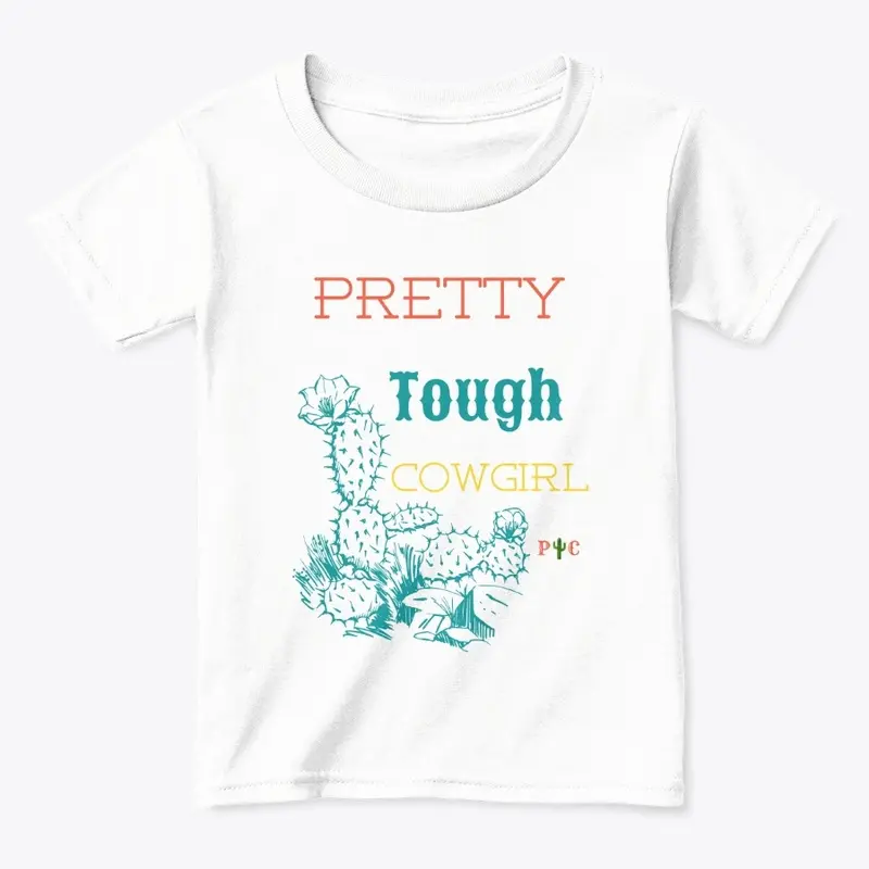 Toddler Pretty Tough Cowgirl Tee