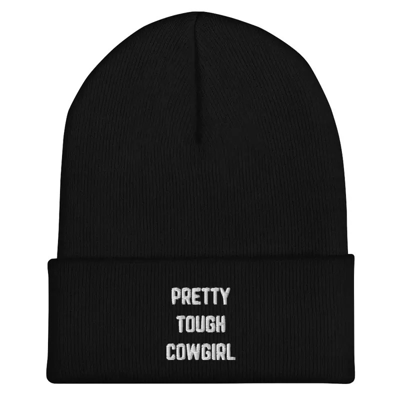 Pretty Tough Cowgirl Beanie 