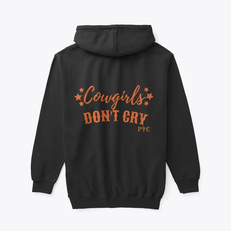 Cowgirls Don't Cry Zip Up Hoodie