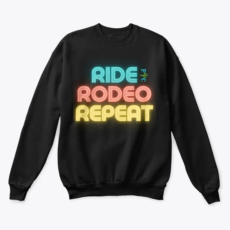 Ride Rodeo Repeat Crewneck 